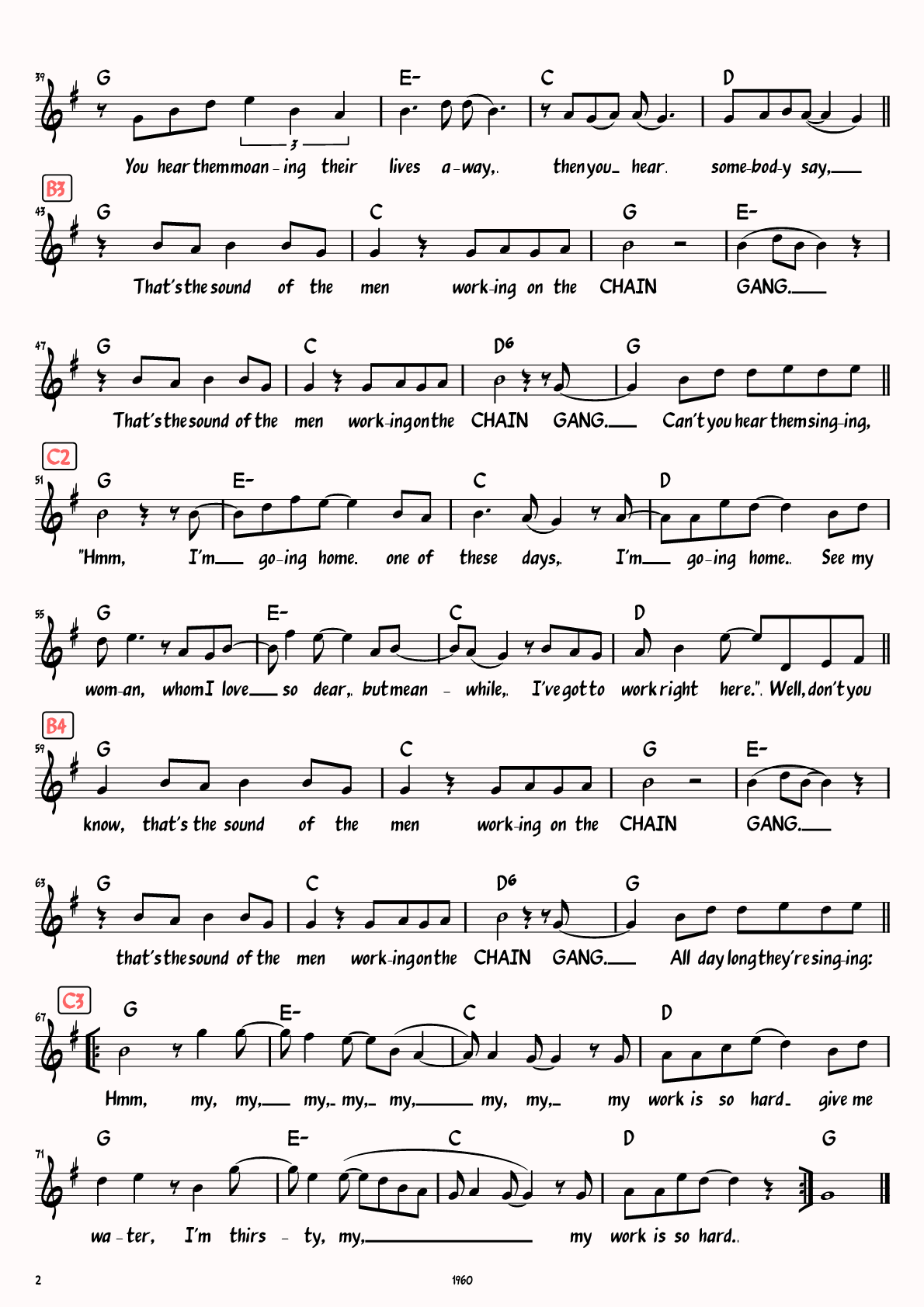 Sheet Music